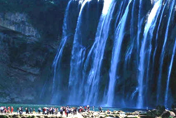 Wasserfall von Huangguoshu in Anshun Wasserfall von Huangguoshu in Anshun