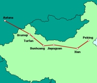 Bahnreise entlang Seidenstraße auf den Spuren Marco Polos