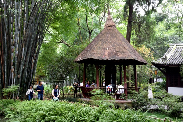 Du Fu Strohhütte: Dufu Caotang in Chengdu Du Fu Strohhütte: Dufu Caotang in Chengdu