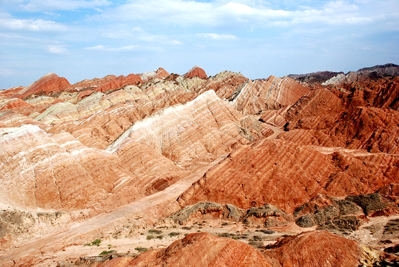 Zhangye Danxia National Geopark in Gansu