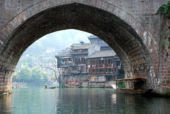Stelzenhäuser in der Altstadt Fenghuang Stelzenhäuser in der Altstadt Fenghuang