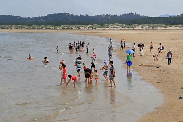 Strand auf Pingtan in Fujiang Strand auf Pingtan in Fujiang