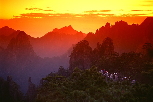 Huangshan-Gebirge Huangshan-Gebirge