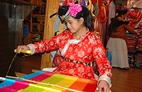 Mosuo-Mädchen in Yunnan