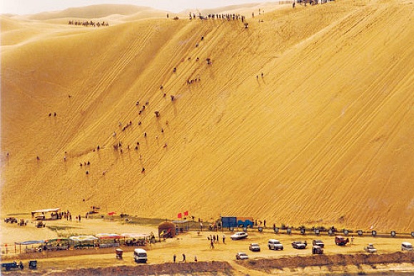 Die singende Sandschlucht Xiangshawan