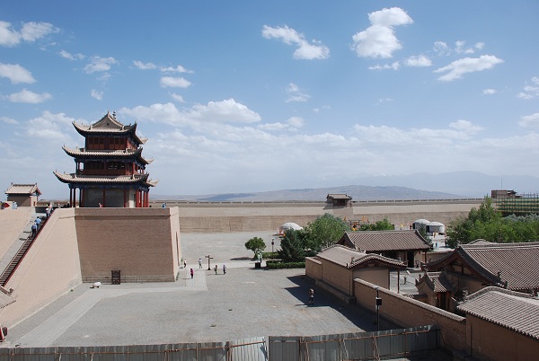 Die innere Stadt von Jiayuguan