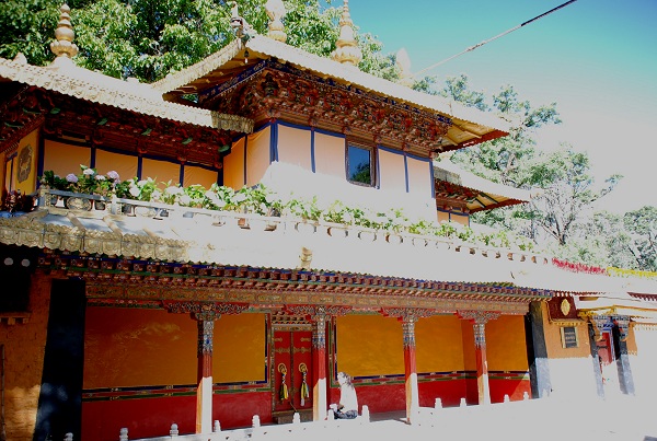 Norbulingka-Garten in Lhasa Norbulingka-Garten in Lhasa