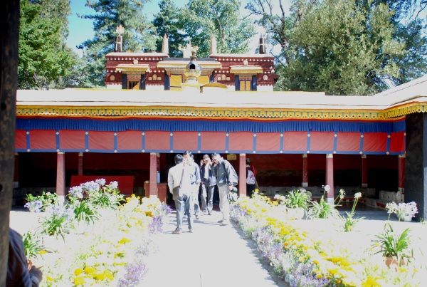 Norbulingka-Palastgarten in Lhasa Norbulingka-Palastgarten in Lhasa