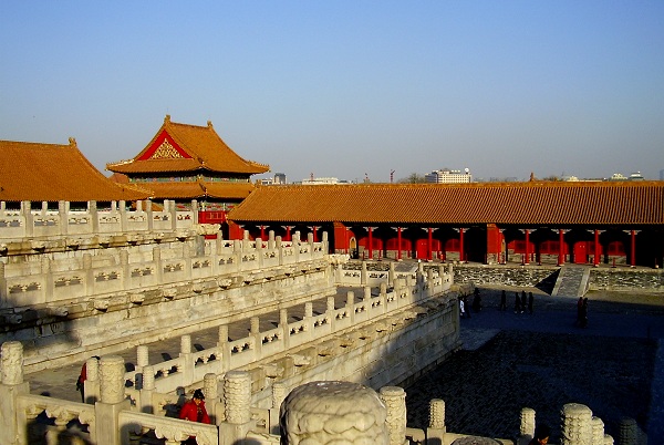 Die Verbotene Stadt in Peking Die Verbotene Stadt in Peking