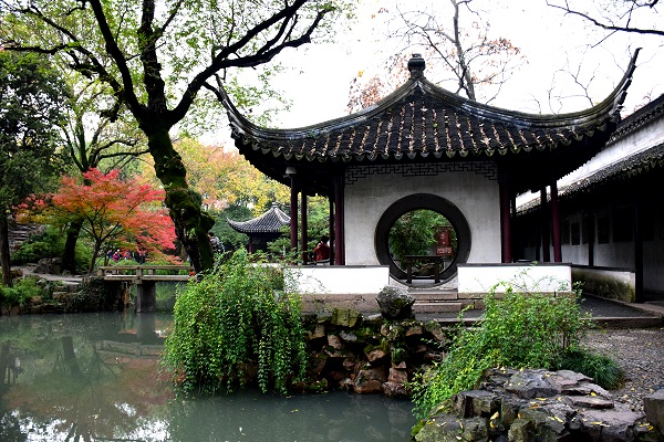 Zhuozhengyuan-Garten in Suzhou Zhuozhengyuan-Garten in Suzhou