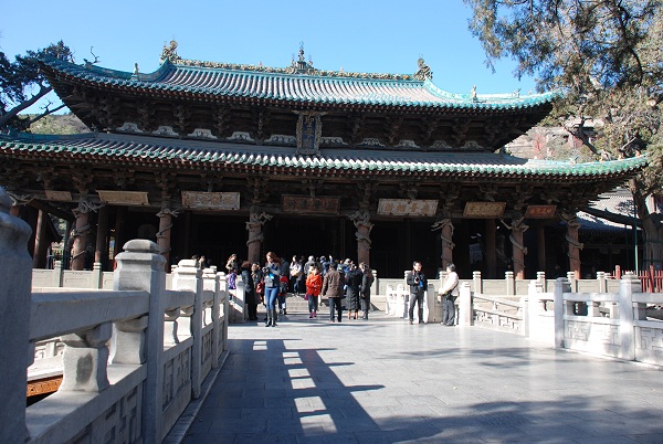 Halle der Heiligen Mutter im Jinci-Tempel in Taiyuan Halle der Heiligen Mutter im Jinci-Tempel in Taiyuan