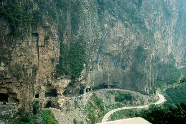 Xiyagou-Tunnelstraße Xiyagou-Tunnelstraße