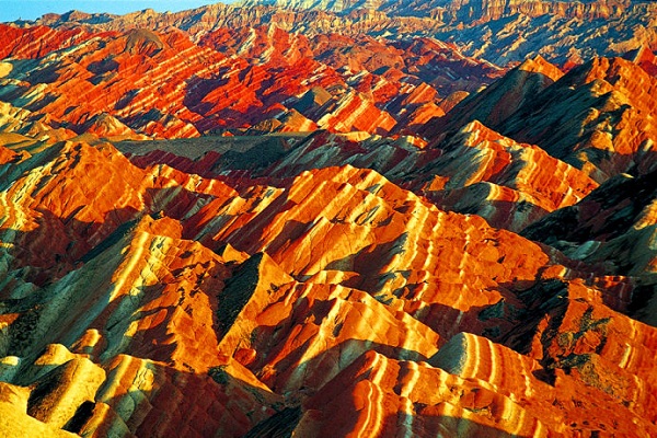 Zhangye Qicai Danxia National Geopark Zhangye Qicai Danxia National Geopark
