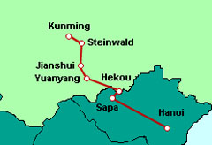 Von Südchina nach Vietnam