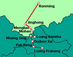 Von Südchina nach Laos