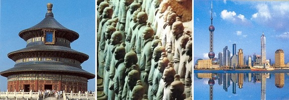 Peking, Xian und Shanghai
